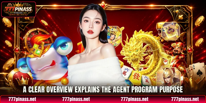 A clear overview explains the agent program purpose A clear overview explains the agent program purpose