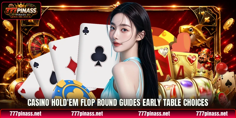 Casino hold'em flop round guides early table choices Casino hold'em flop round guides early table choices