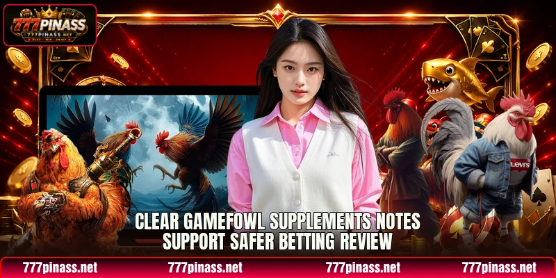 Clear Gamefowl Supplements notes support safer betting review Clear Gamefowl Supplements notes support safer betting review