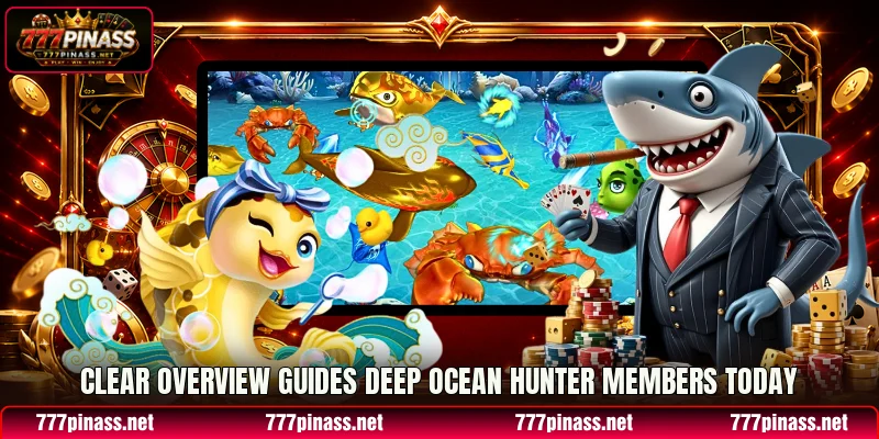 Clear overview guides Deep Ocean Hunter members today Clear overview guides Deep Ocean Hunter members today