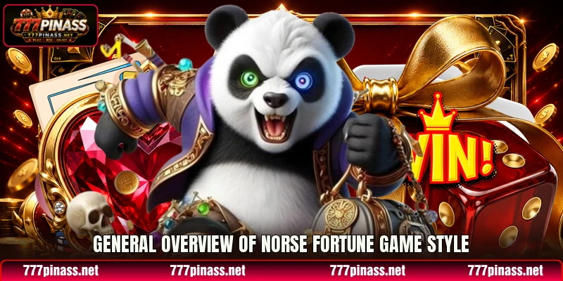 General overview of Norse Fortune game style General overview of Norse Fortune game style