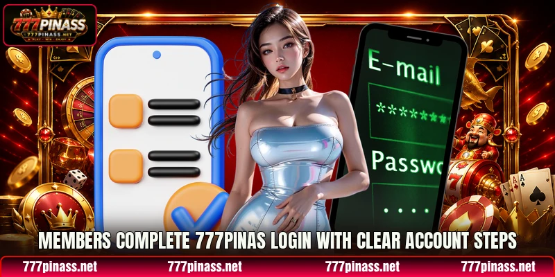 Members complete 777PINAS login with clear account steps Members complete 777PINAS login with clear account steps