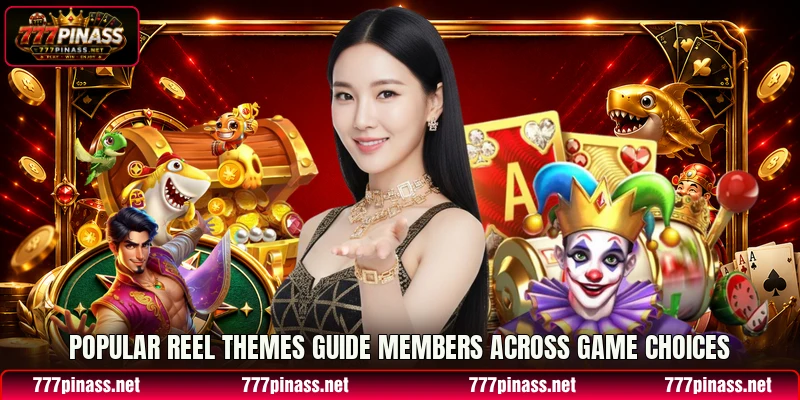 Popular reel themes guide members across game choices Popular reel themes guide members across game choices