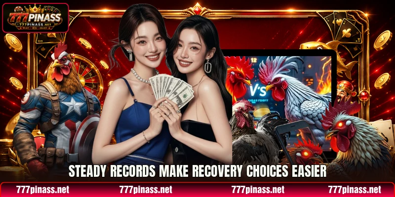 Steady records make recovery choices easier Steady records make recovery choices easier