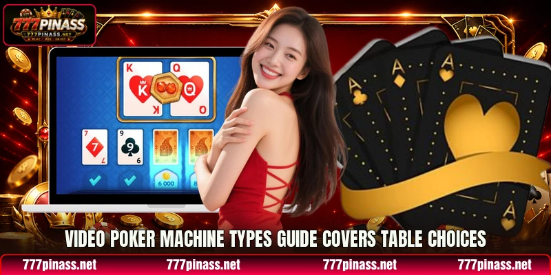 Video poker machine types guide covers table choices Video poker machine types guide covers table choices